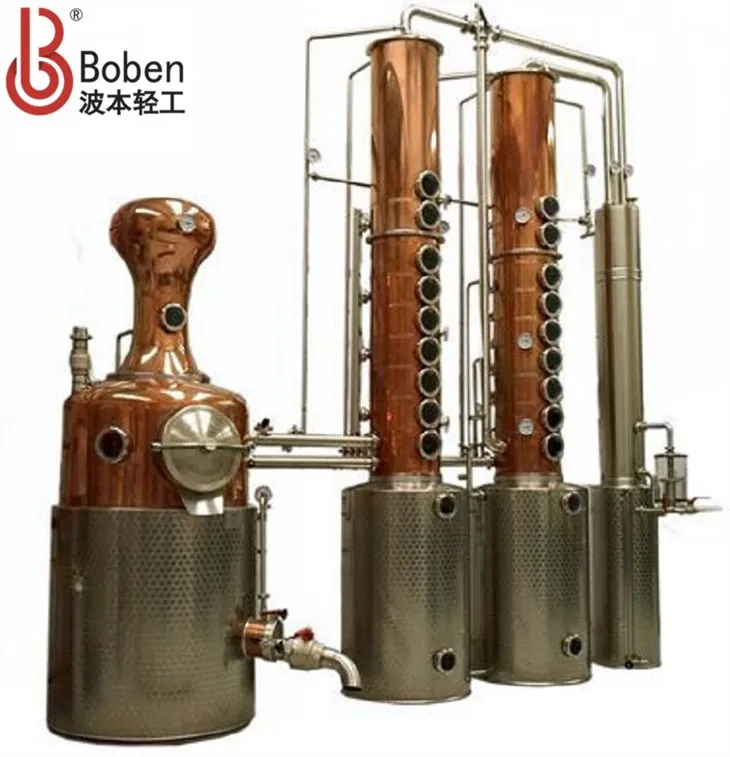 1200L Commercial Steam Heating Alcohol Distiller